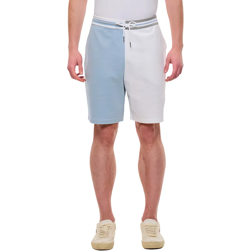 THOM BROWNE Funmix Colour Block Drawstring Shorts-2