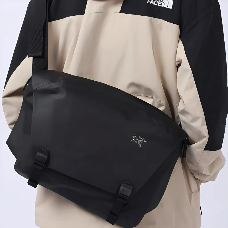 Arcteryx 10L Crossbody Bags Nylon Fabric Black Unisex-3