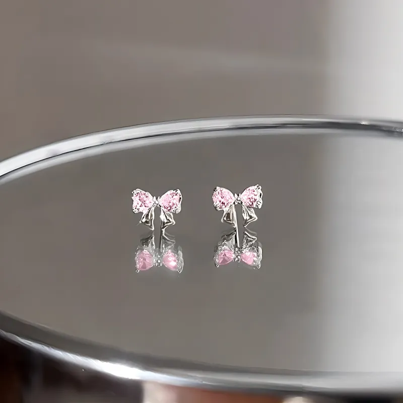SUYG S999 Fine Silver Stud Earrings Women's-10