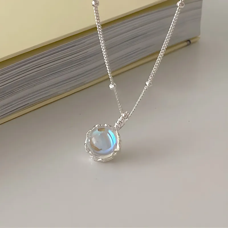 CHOW TAI KING S925 Silver Necklaces Women's-2