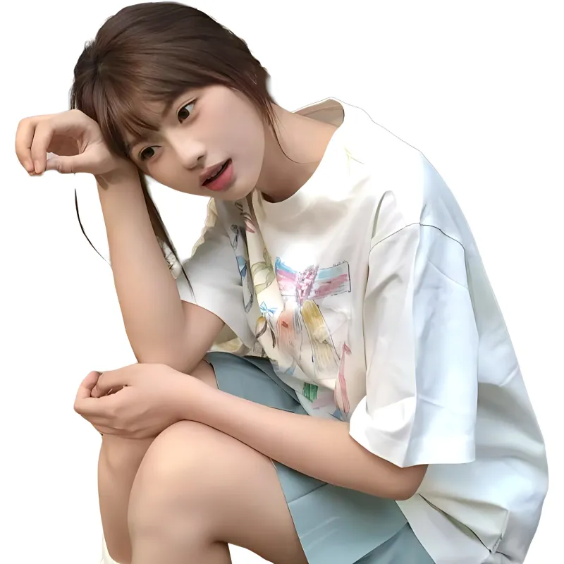 GOSO T Shirts Women's White-2