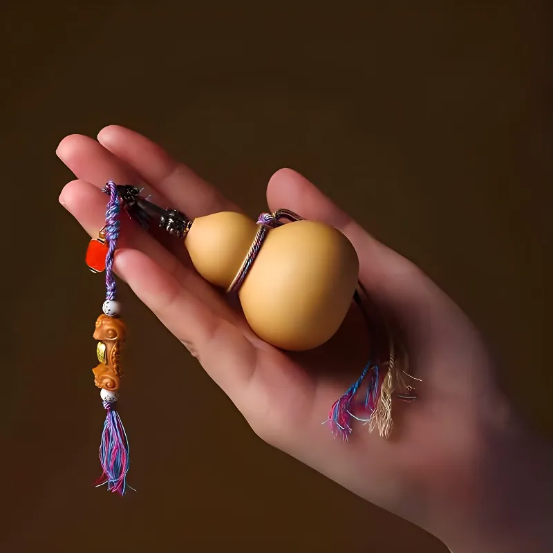 Listen To The Flowers Bloom Gourd Ornaments Unisex-2