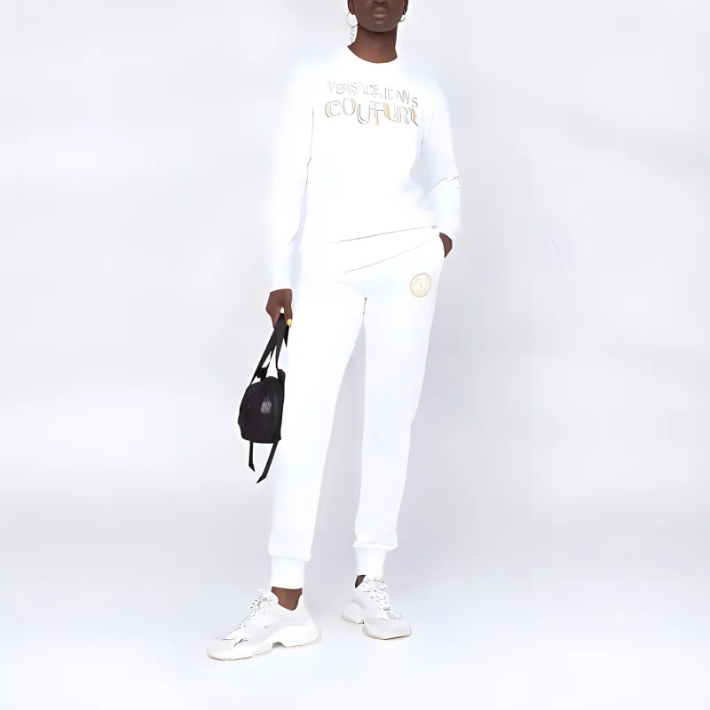 VERSACE JEANS COUTURE FW21 Sweatshirt Women's White-1