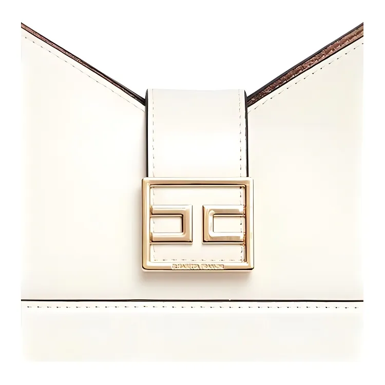 Elisabetta Franchi Groumette Chain Small Shoulder Bag-4
