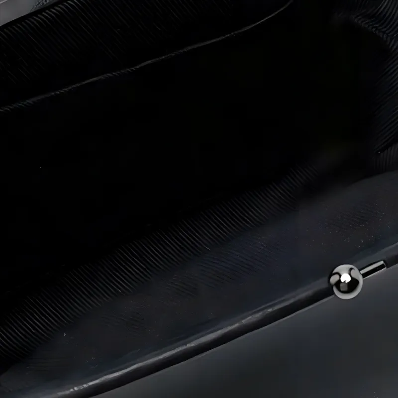 Yohji Yamamoto Leather Crossbody Bag Mini Women's Black-3