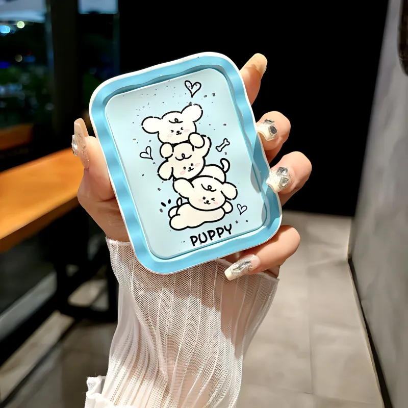 Love Of Wormwood Mini Pocket Mirror, Portable Folding Mirror Make Up Mirrors-1