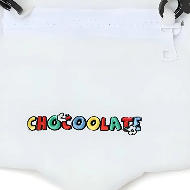 CHOCOOLATE Minions Collaboration Polyester Shoulder Bag, Crossbody Bag Unisex White-3