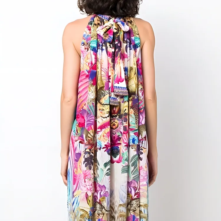 CAMILLA Sleeveless Dress Women's Multicolor-3