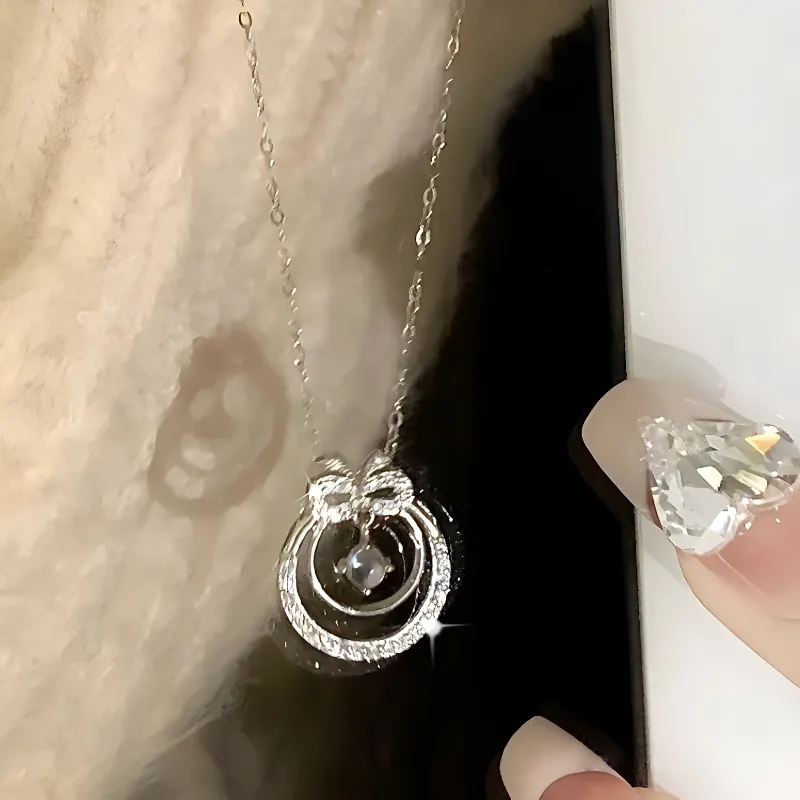 Regalrose S925 Silver Necklaces Women's Silver-2
