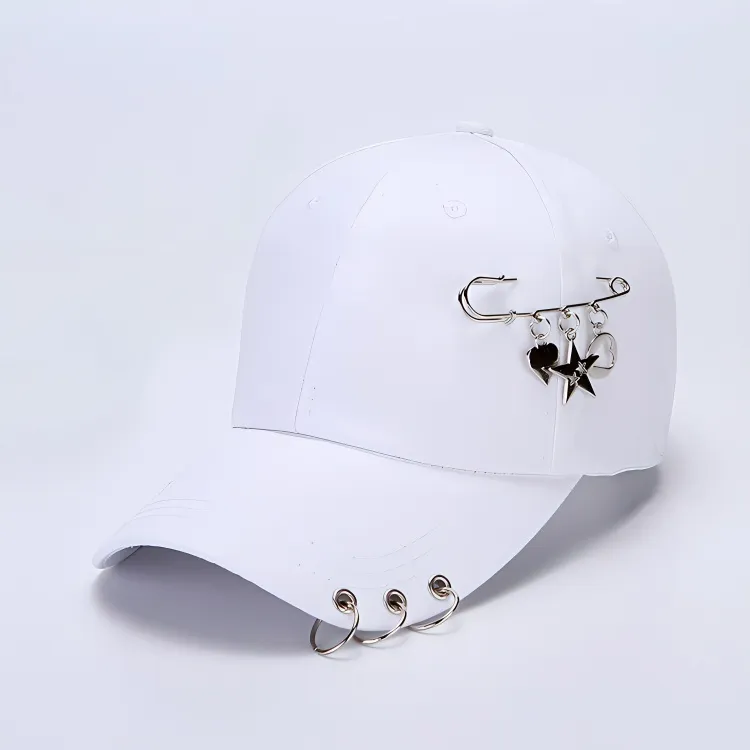 JKEM Cotton Polyester Blend Baseball Caps Unisex-6