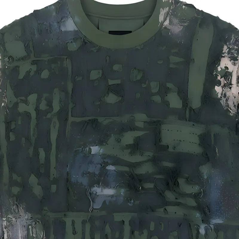 Givenchy T Shirts Men Forest Green-3