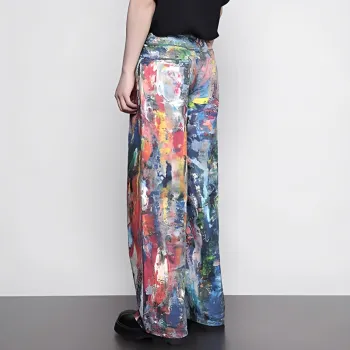 RAYSHOW Jeans Men Multicolor