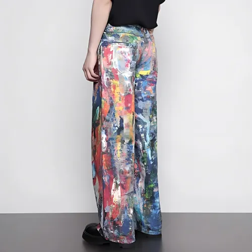 RAYSHOW Jeans Men Multicolor