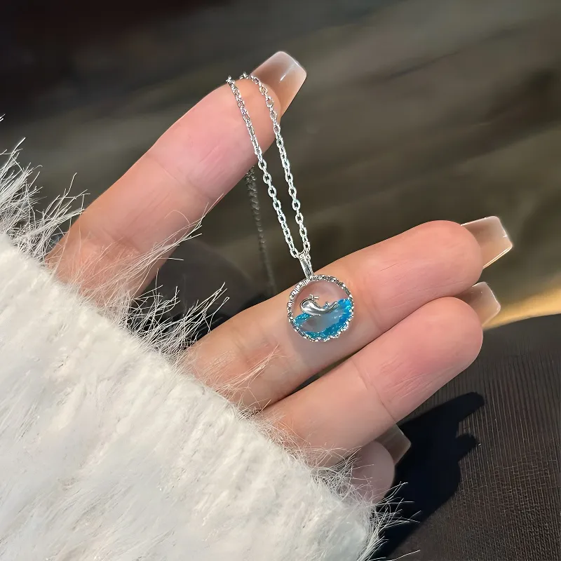 ALI THE FOX Titanium Steel Necklaces Women's-6