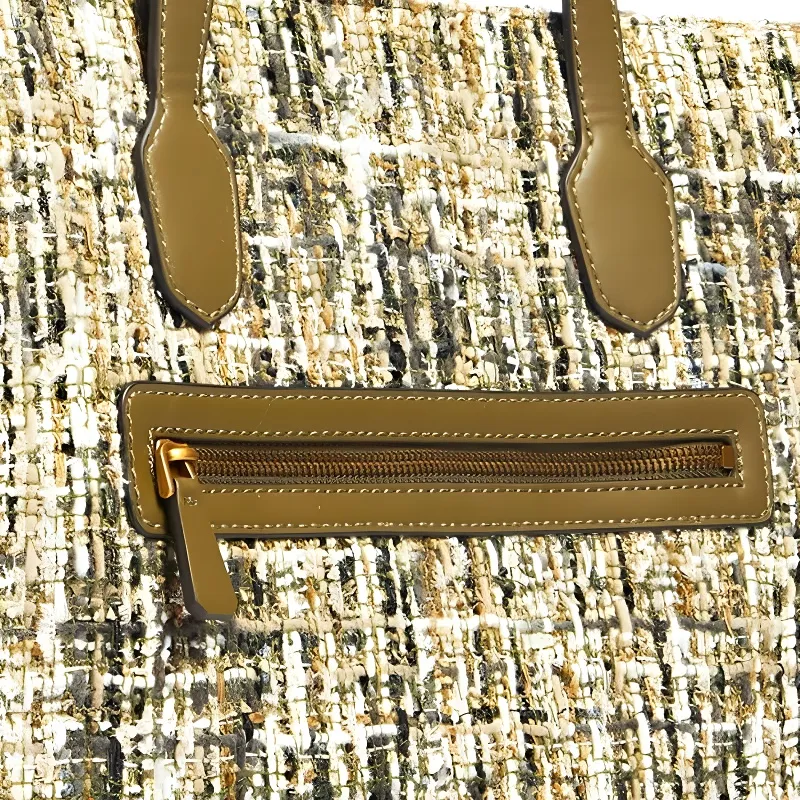 GUESS Tote Bag Shopping Bag Shoulder Bag Handbag Women's Green-4