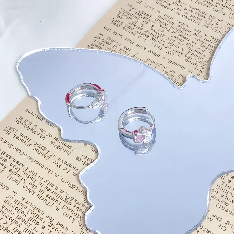 Barbie Sterling Silver Earrings Women's-3