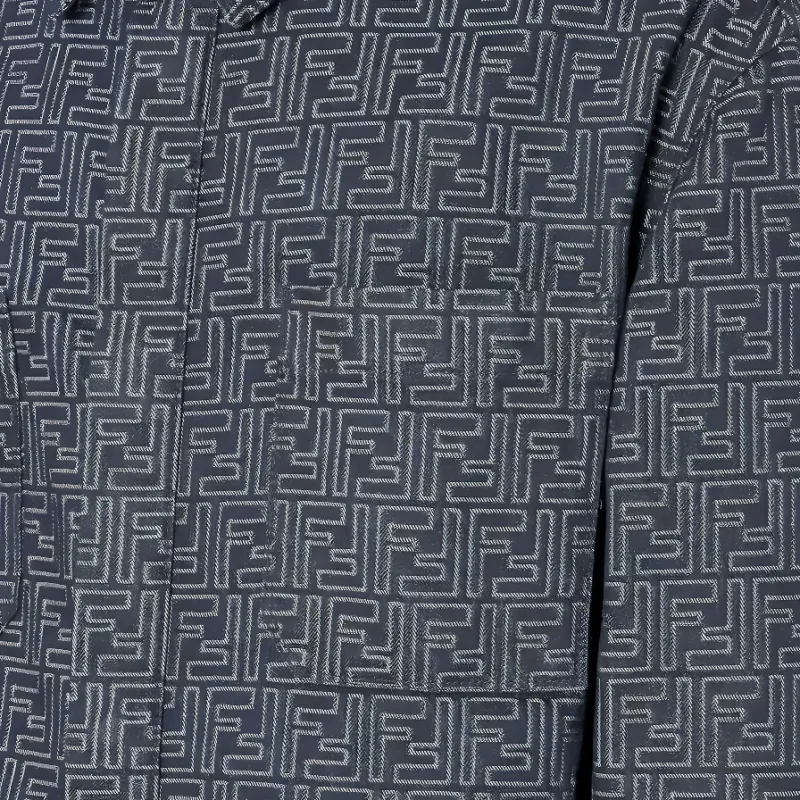 FENDI SS25 Denim Jacket Men's Blue-4
