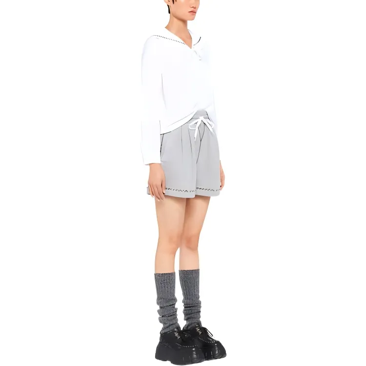 MIU MIU SS22 Shirt Women's White-3