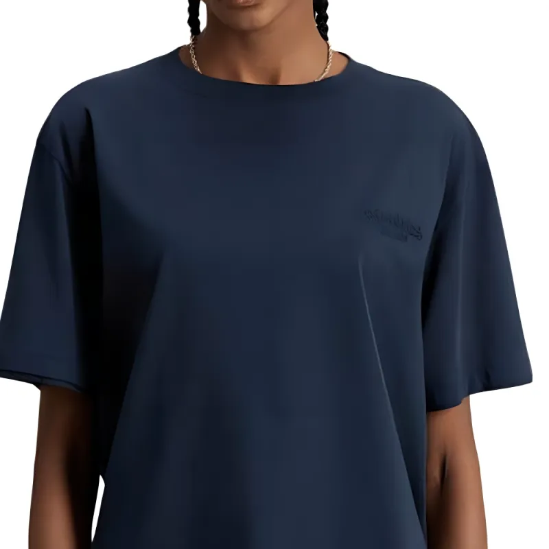 WOOLRICH Logo embroidered T shirt-3