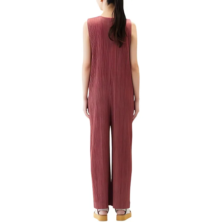 PLEATS PLEASE ISSEY MIYAKE Jumpsuit Women's Red-2