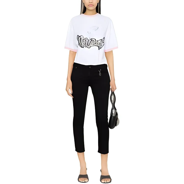 DSQUARED 2 Cropped Twiggy Jeans-3