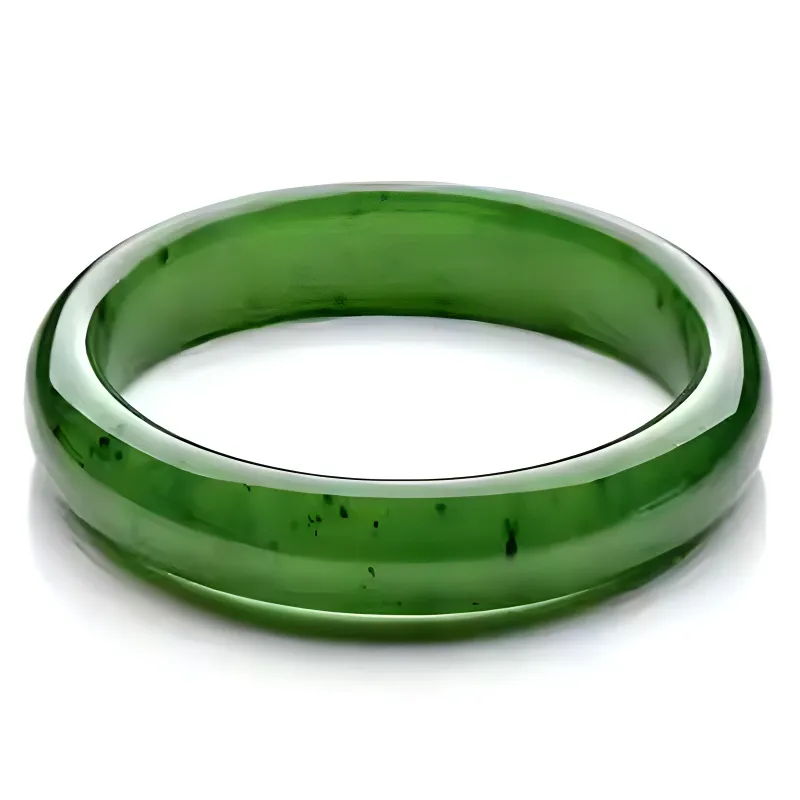 MUSHIFEN Hetian Jade Bangles Jasper Women's-5