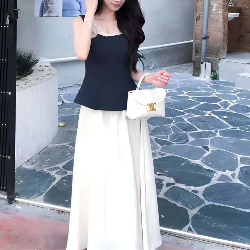 TORIGHT Two Piece Skirt Sets Women's-4