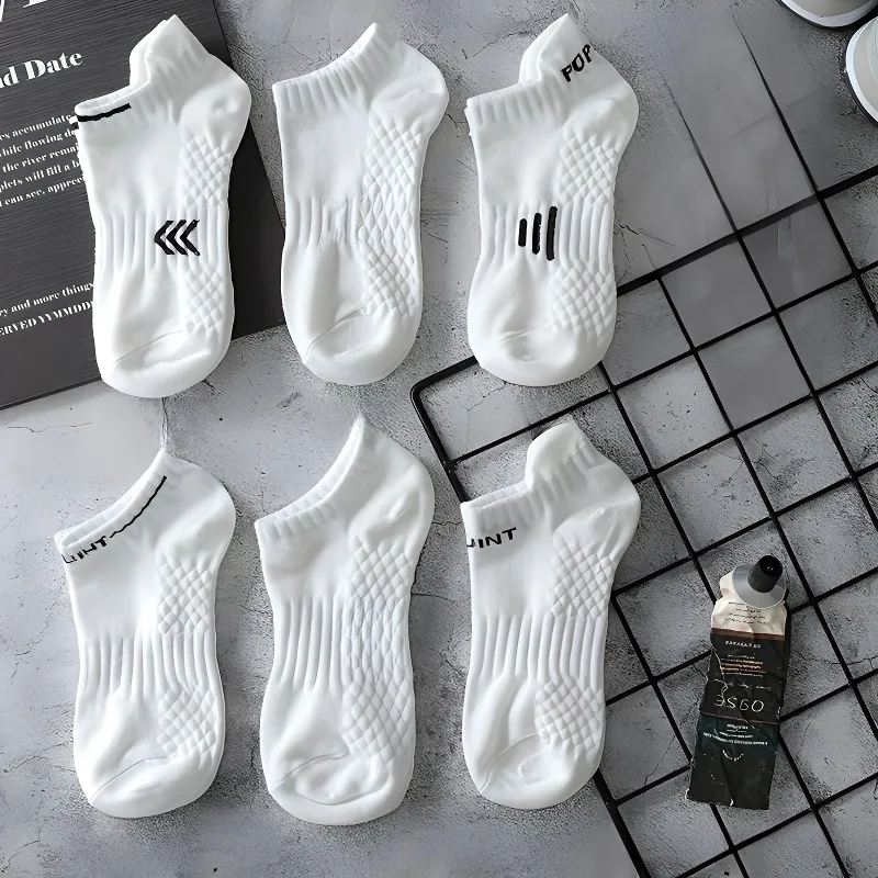TLXT No Show Socks Men's Antibacterial Odor Resistant 6 Pack-5