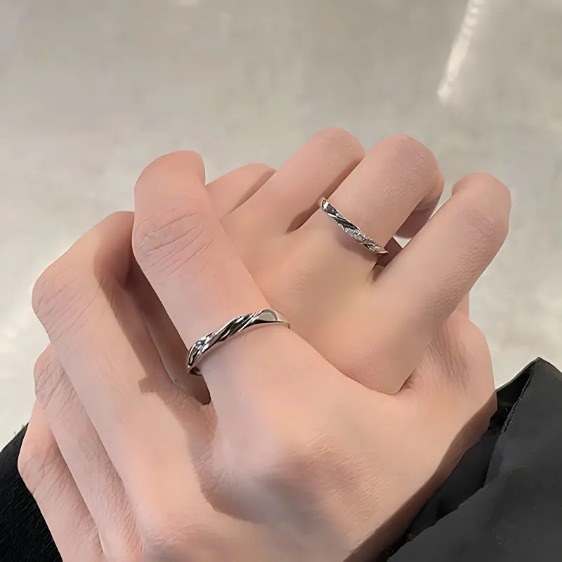 Bifeiman 999 Fine Silver Rings Unisex-3