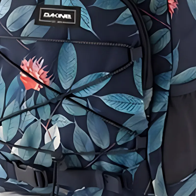 Dakine Polyamide Backpack Trumpets Unisex Blue Print-1