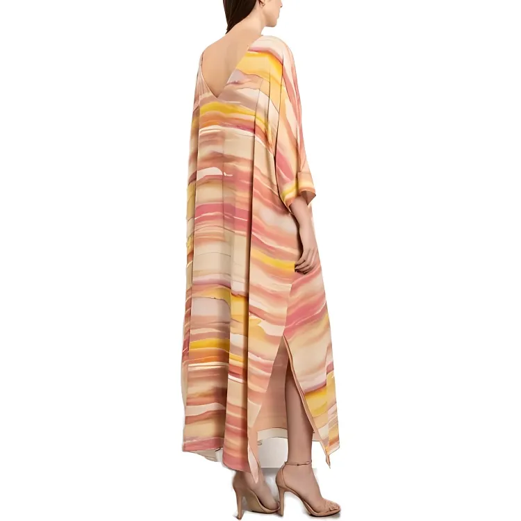 Loro Piana SS23 Long Sleeved Dress Women's Multicolor-2