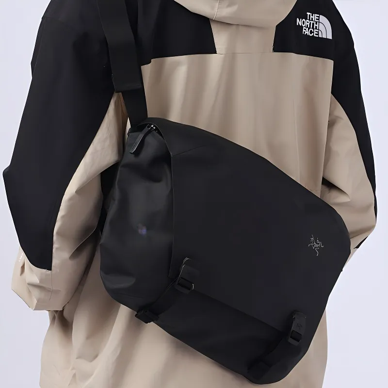 Arcteryx 10L Crossbody Bags Nylon Fabric Black Unisex-2
