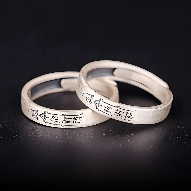 RURA S999 Fine Silver Rings Unisex Silver-2