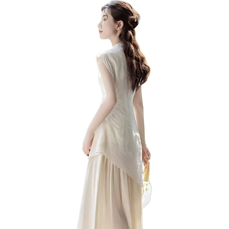 SONDR Sleeveless Dresses Women's Ecru-1