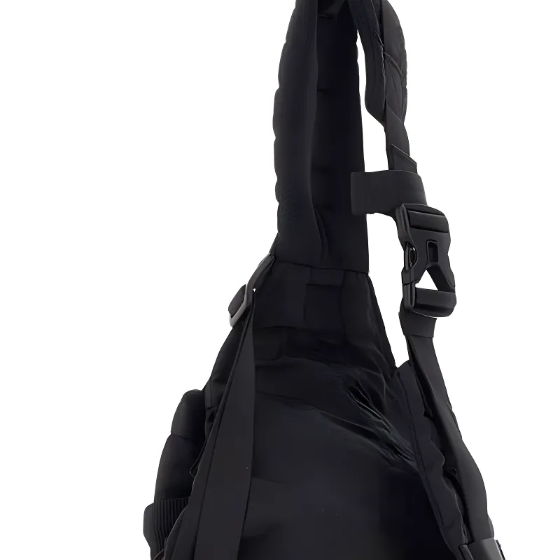 C.P.Company Nylon Crossbody One Shoulder Sling Bag Regular Men's Black-3