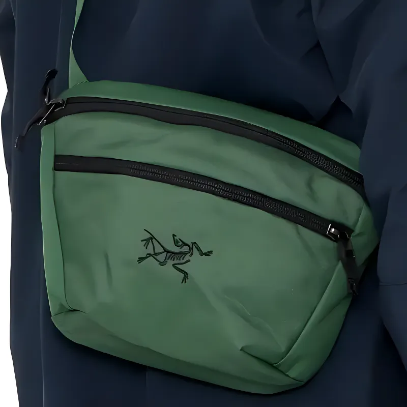Arcteryx Mantis Recycled Polyester Shoulder Bag Crossbody Bag Fanny Pack Regular Unisex Forest Green-1