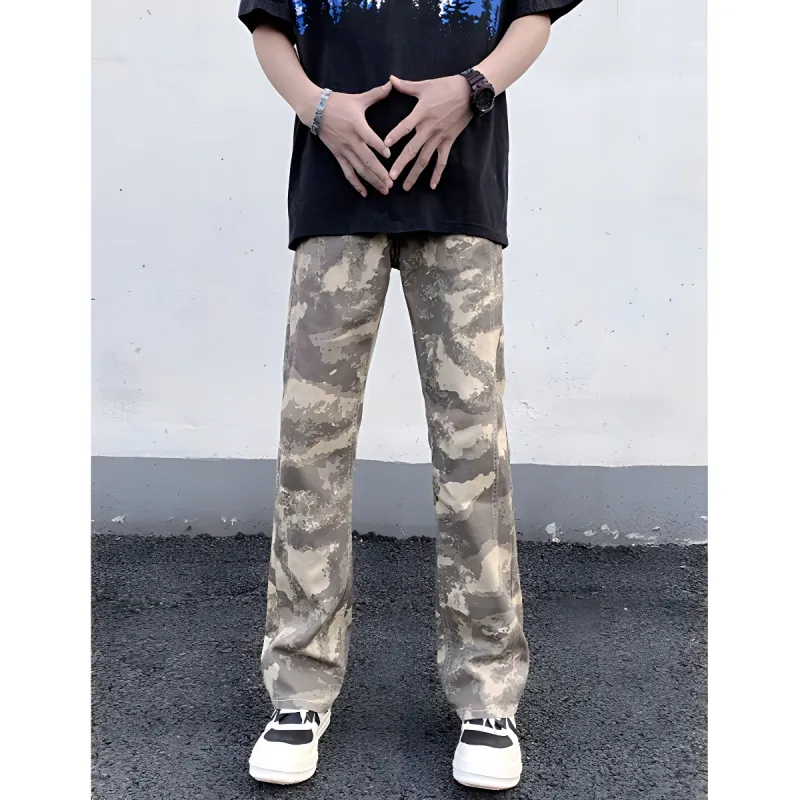 City Hipster Jeans Unisex Camouflage-3