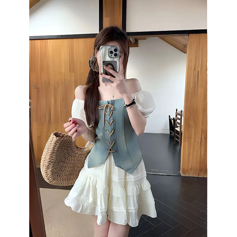 PUREIDOL Two Piece Skirt Sets Women's-2