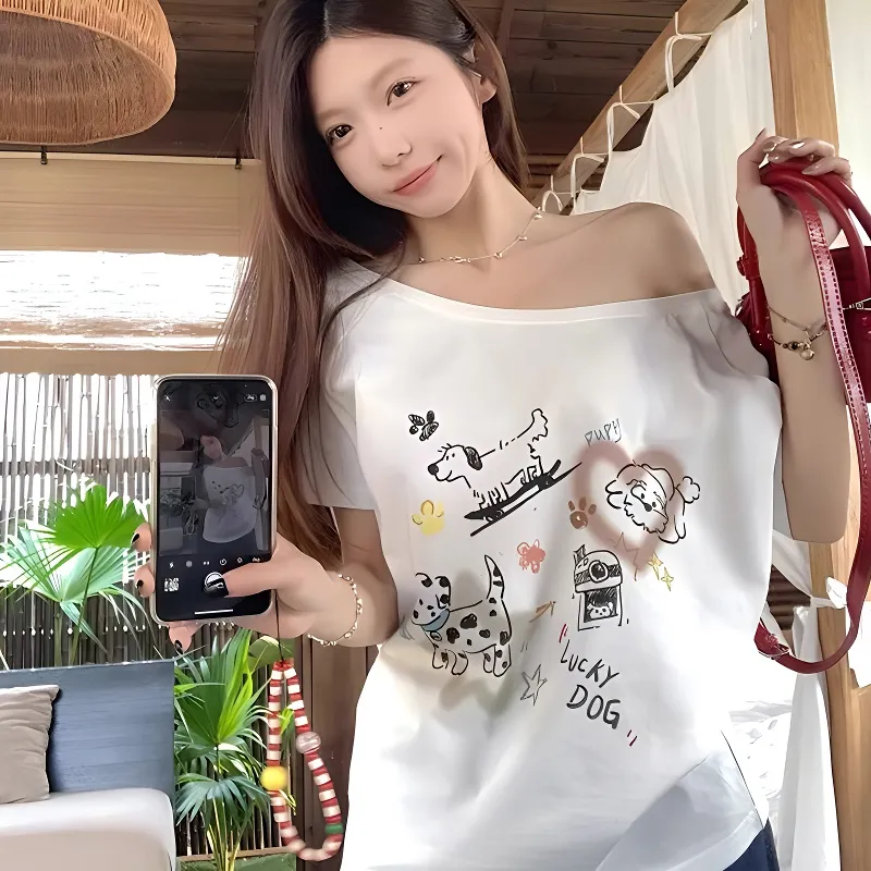 KYKW T Shirts Women's White-5
