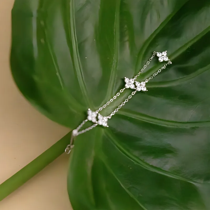 Floating Joy 925 Sterling Silver Bracelets Women's Snake Year Good Luck-6