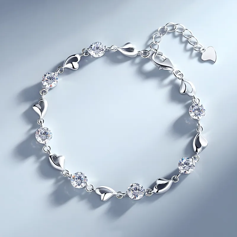 Bifeiman 999 Fine Silver Bracelets Women's-10