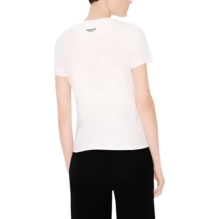 KENZO Tiger Patch Crewneck T Shirt-4