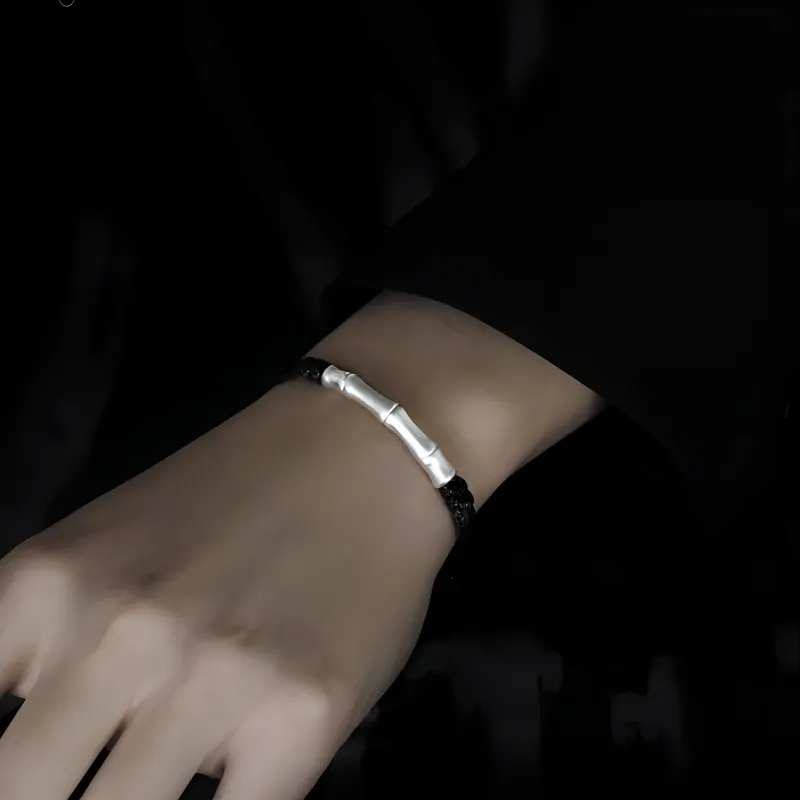Fan Xing As Season 999 Fine Silver Bracelets Men's-2