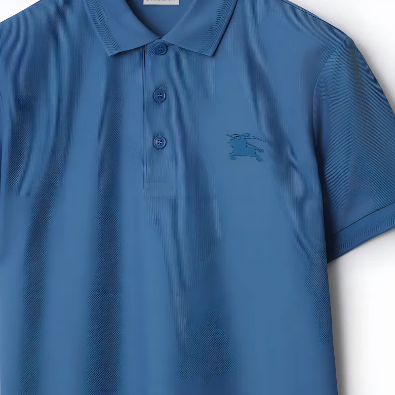 Burberry Cotton Polo Shirt-4