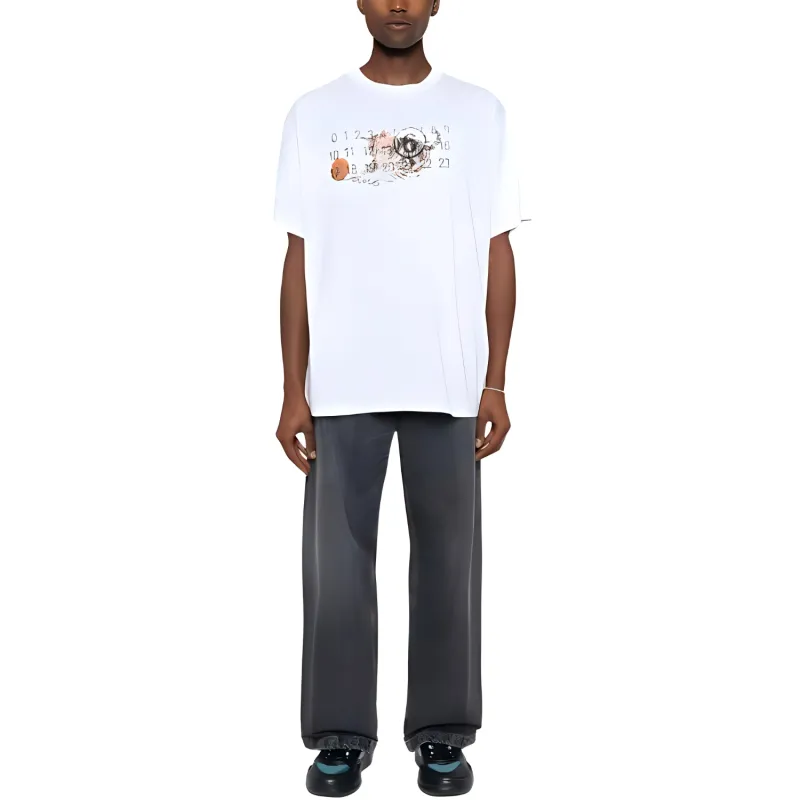 MM6 Maison Margiela T Shirt Men's White-1