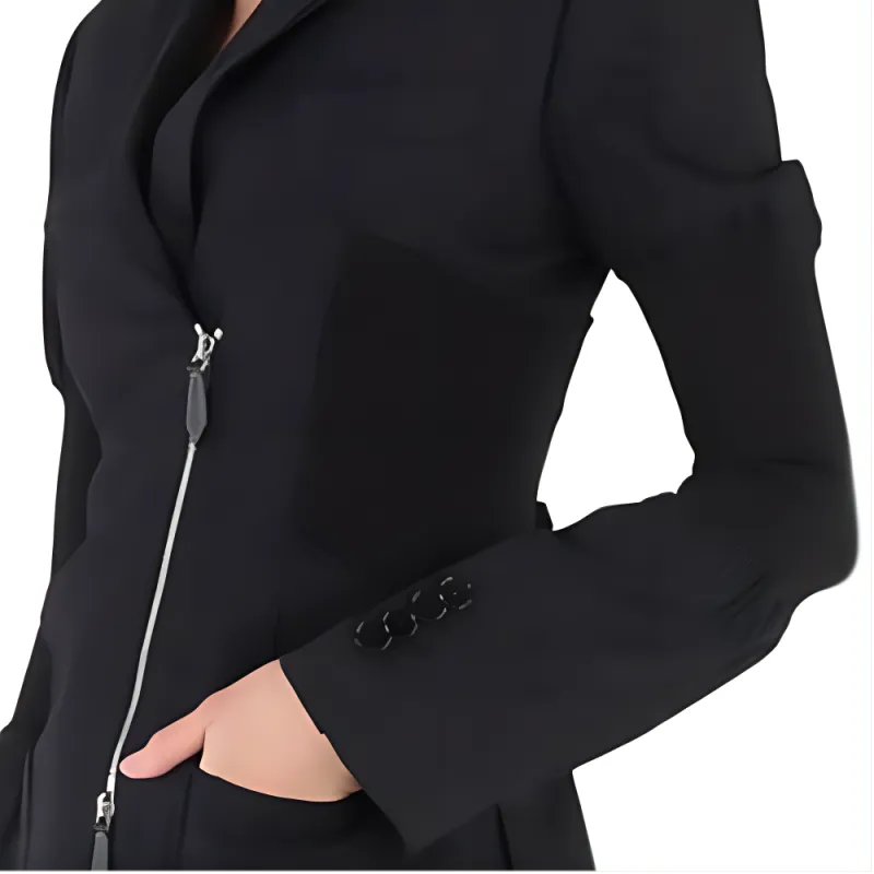 Burberry Business Suits Coats Women's Black-4
