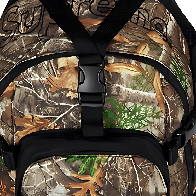 Supreme Nylon Fabric Travel Bag Backpack Regular Unisex Multicolor-4