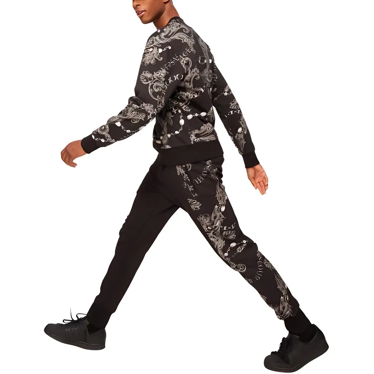 VERSACE JEANS COUTURE Baroque-Printed Drawstring Track Pants-6