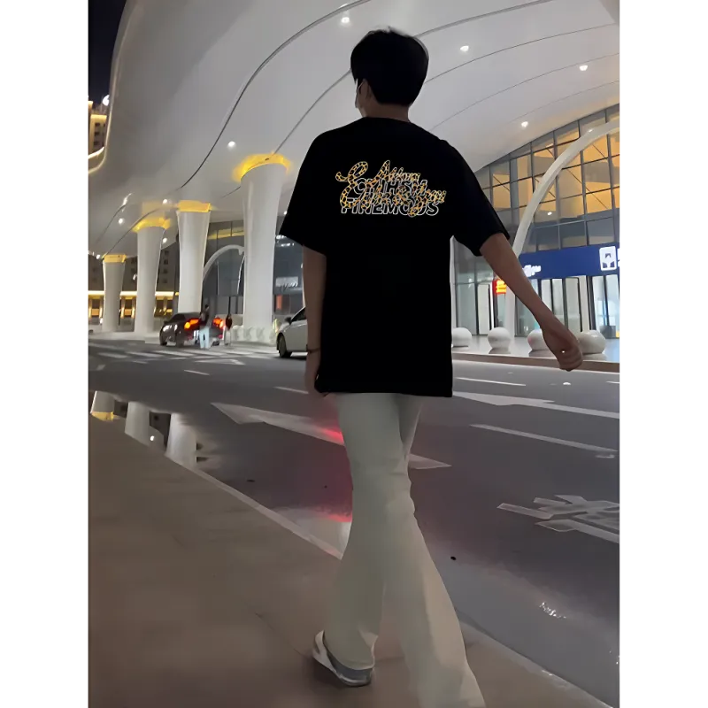 Hypeyourself T Shirts Unisex Black-2