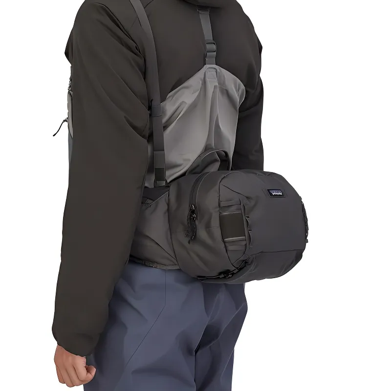 Patagonia Recycled Nylon Fanny Pack Regular Unisex Black-3